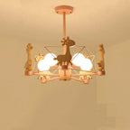 Arisha Giraffes LED Flush Mount Ceiling Light