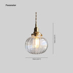 Valentina Retro Luxury Glass Pendant Light