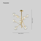 Valentina Bubble Branch Glass/ Chandelier, Kitchen/Dining Room