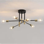 Valentina Retro Satellite Shape Ceiling Light 4/6/8 Head