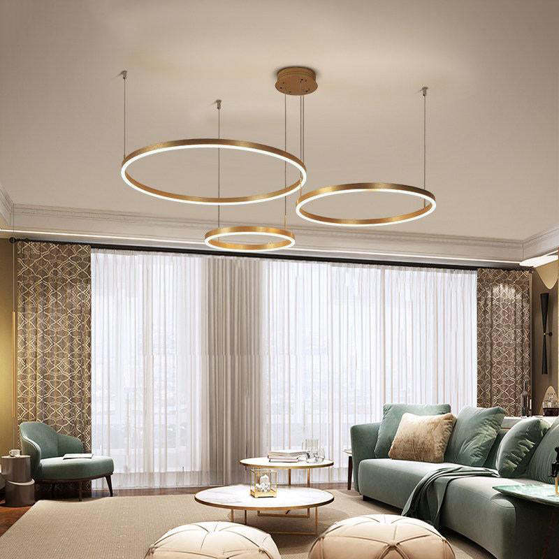 Arisha Modern Pendant Light Tir-Circle - image 5