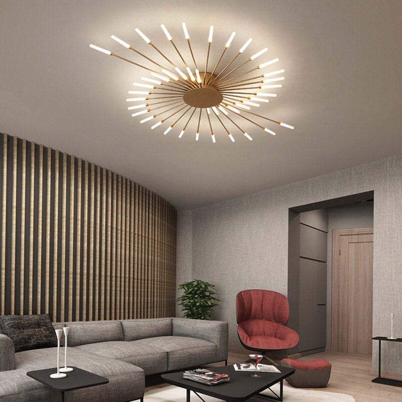Arisha Fireworks Flush-Mount Ceiling Light Living Room - image 7