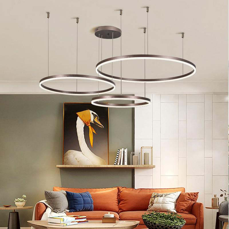 Arisha Modern Pendant Light Tir-Circle - image 2