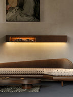 Mountain Modern Acrylic & Wood Wall Light