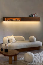 Mountain Modern Acrylic & Wood Wall Light