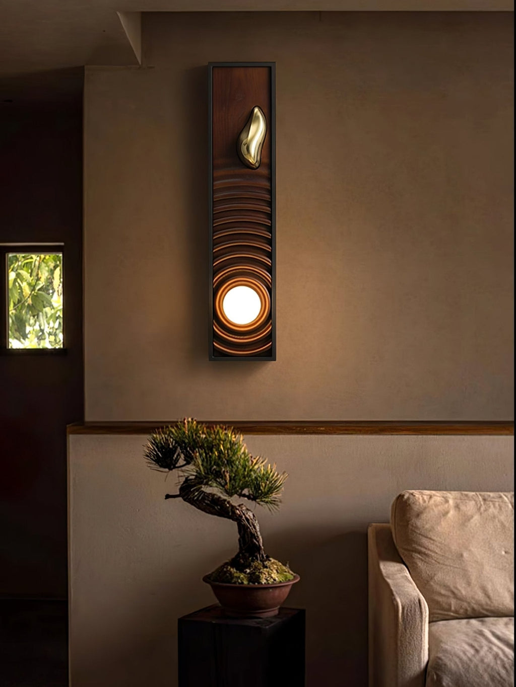 Solano Modern Wood Wall Light