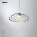 Avi Minimalist Spherical /Glass Pendant Light, 3 Color