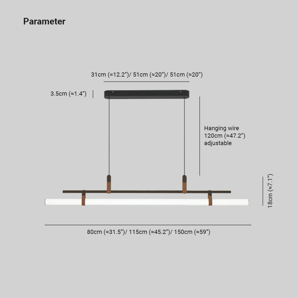 Arisha Modern Linear Pendant Light