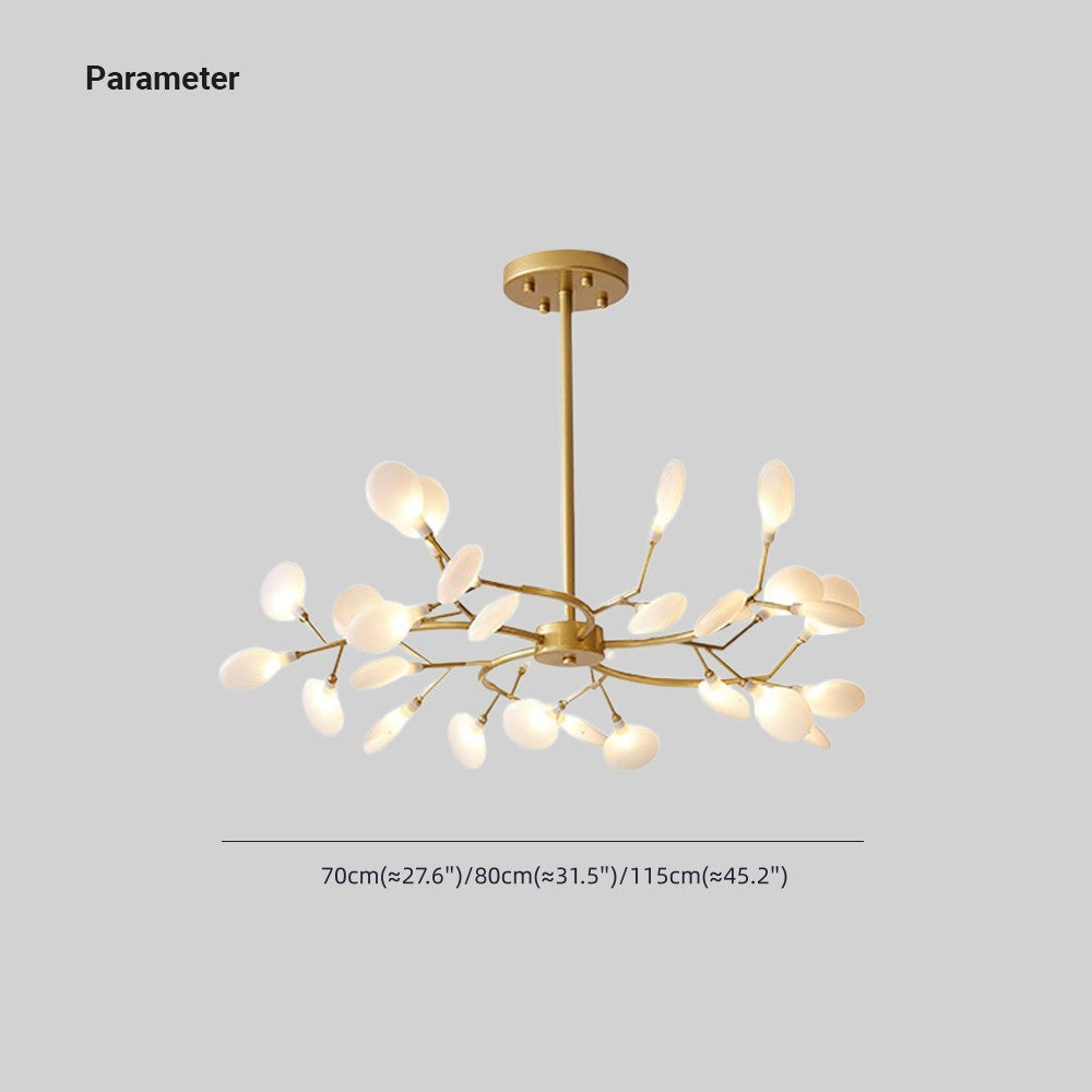 Olivia Unique Branch Firefly Art Deco Chandelier Living Room - image 4