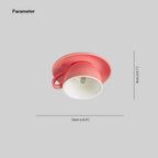 Valentina Modern Coffee Cups Ceramic Flush Ceiling Lighting - image 6