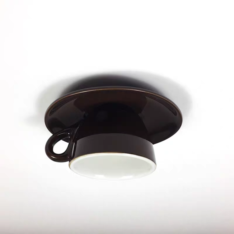 Valentina Modern Coffee Cups Ceramic Flush Ceiling Lighting - image 13