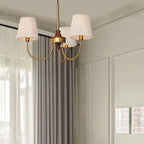 Silva Modern Retro Fabric Chandelier