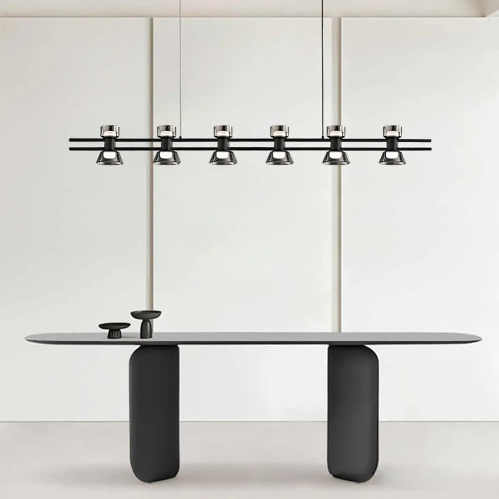 Arisha Modern Linear Linear Pendant Lamp Golden