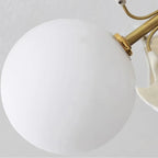 Olivia Nordic Multi Globe Ceramic Flush Mount Ceiling Light