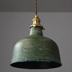 Silva Aged Rusty Vintage Rustic Finish Pendant Light, 3 Style - image 11