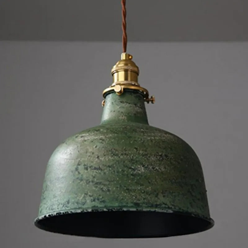 Silva Aged Rusty Vintage Rustic Finish Pendant Light, 3 Style - image 11