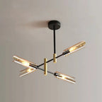 Arisha Modern /Glass Semi-Flush Mount Ceiling Light