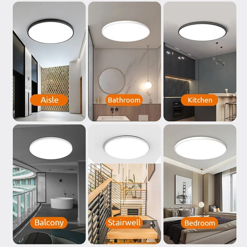 Arisha Round Bathroom Led Ceiling Light