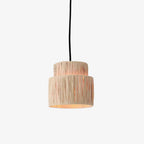 Hermes Rattan Pendant Light 3 Style