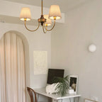 Silva Modern Retro Fabric Chandelier
