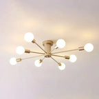 Valentina Modern Globe Bubble Flush Mount Ceiling Light