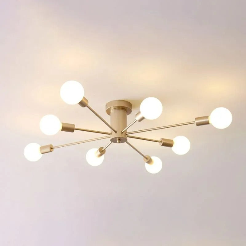 Valentina Modern Globe Bubble Flush Mount Ceiling Light