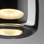 Valentina Minimalist Pendant Light Glass Smoke Gray - image 10