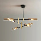 Arisha Modern /Glass Semi-Flush Mount Ceiling Light