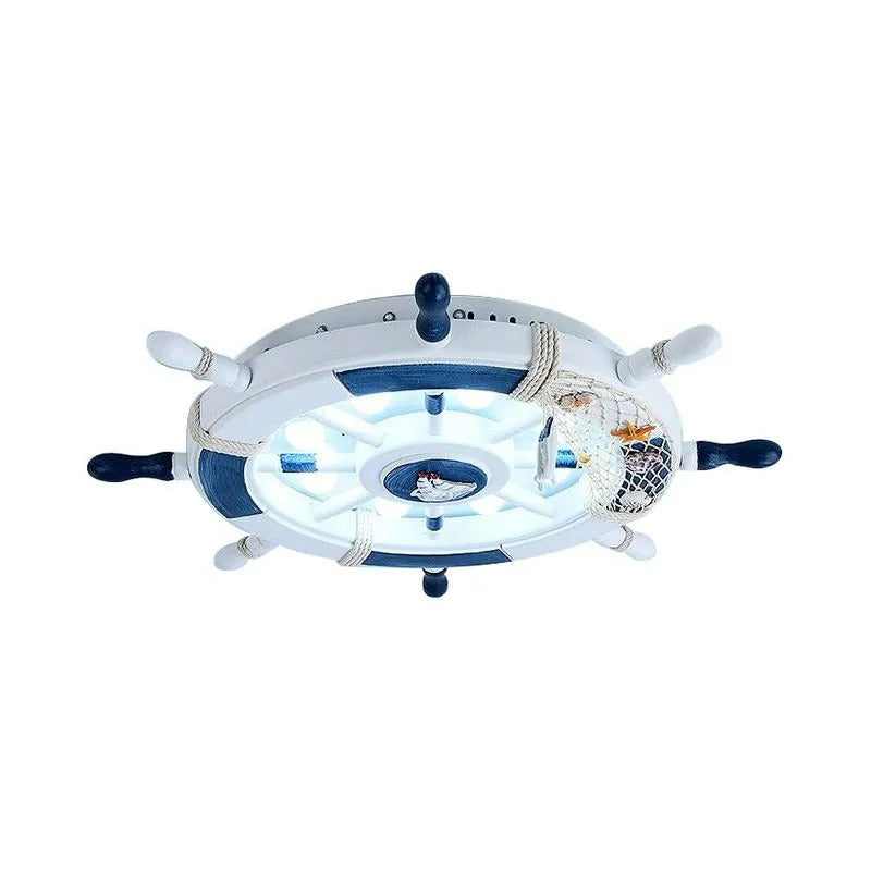Arisha Modern Rudder Flush Mount Children Ceiling Light Bedroom