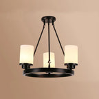 Silva Retro Glass Chandelier for Living Room