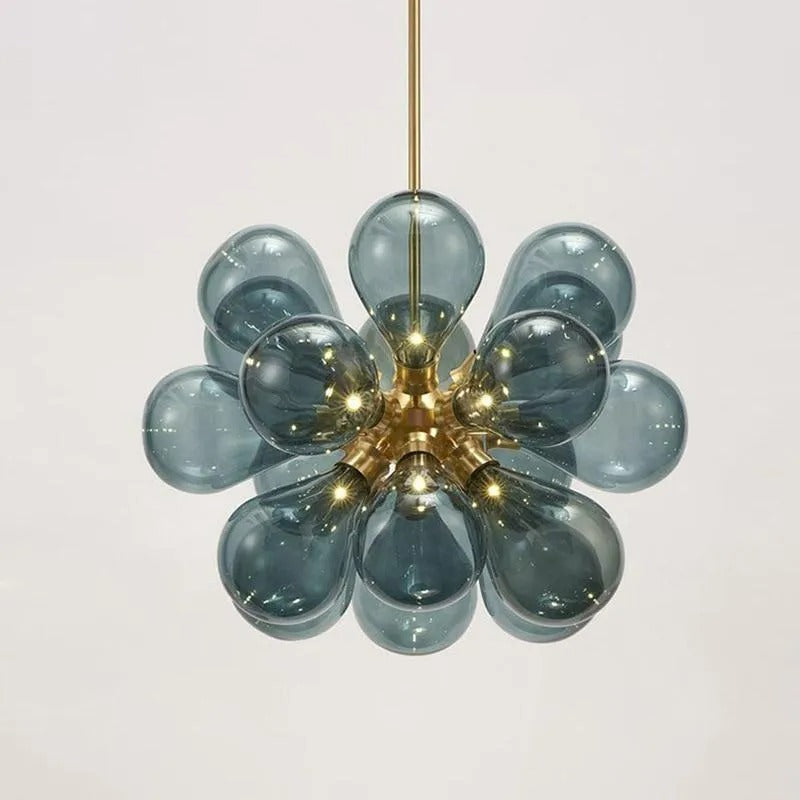 Valentina Glass Bubble Pendant Light for Kitchen Island