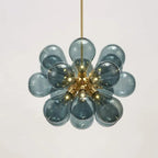Valentina Glass Bubble Pendant Light for Kitchen Island