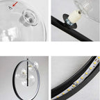 Nordic Glass Bubbles LED Modern Pendant Light For Dining Room