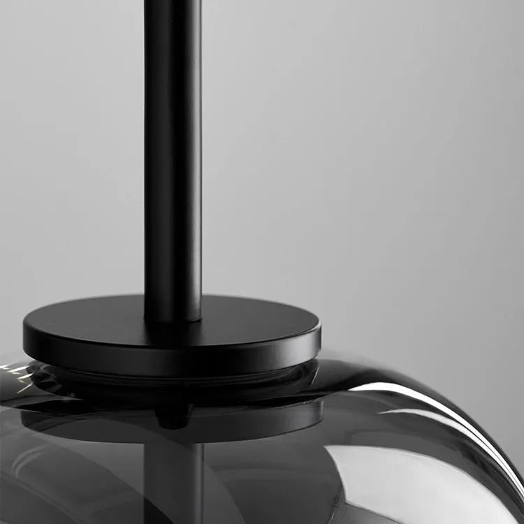 Valentina Minimalist Pendant Light Glass Smoke Gray - image 11