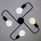 Epoch Modern Minimalist Industrial Flush Mount Ceiling Light