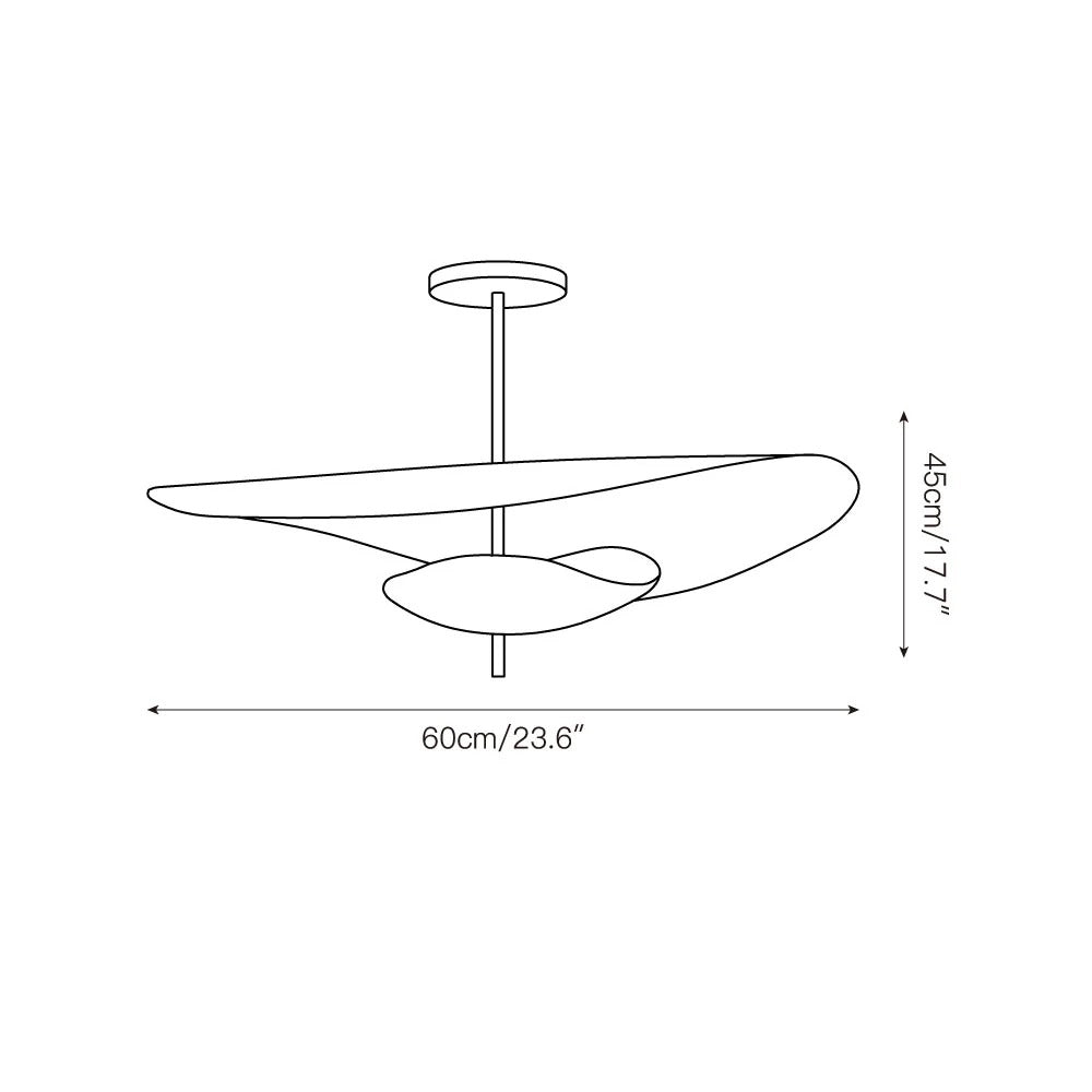 Unorara Premium Nordic Floating Pendant Lamp - image 4