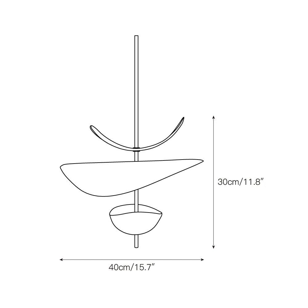 Unorara Premium Nordic Floating Pendant Lamp - image 5