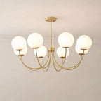 Valentina Modern Ball Bubble Glass Chandelier