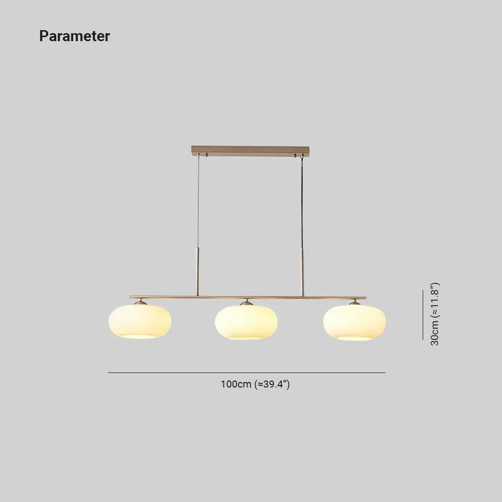 Valentina Cream Cluster Pendant Light, 3 Heads