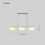 Valentina Cream Cluster Pendant Light, 3 Heads