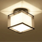 Arisha Modern & Fabric Flush Mount Ceiling Light, 2 Style