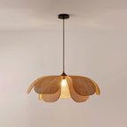 Ritta Handmade Pendant Light, Rattan/Willow Weave