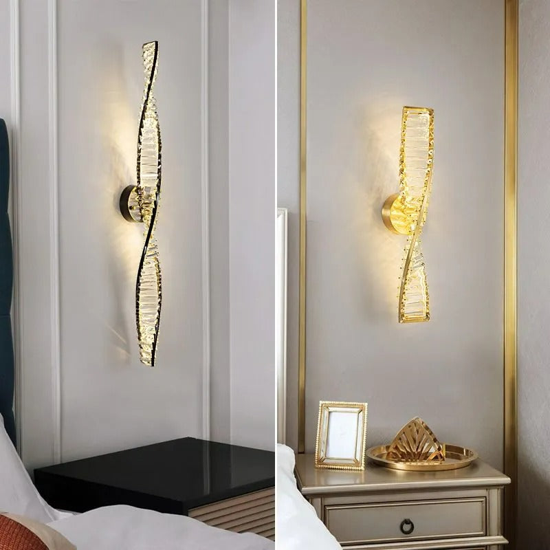 Kristy Vanity DNA Crystal Wall Lamp
