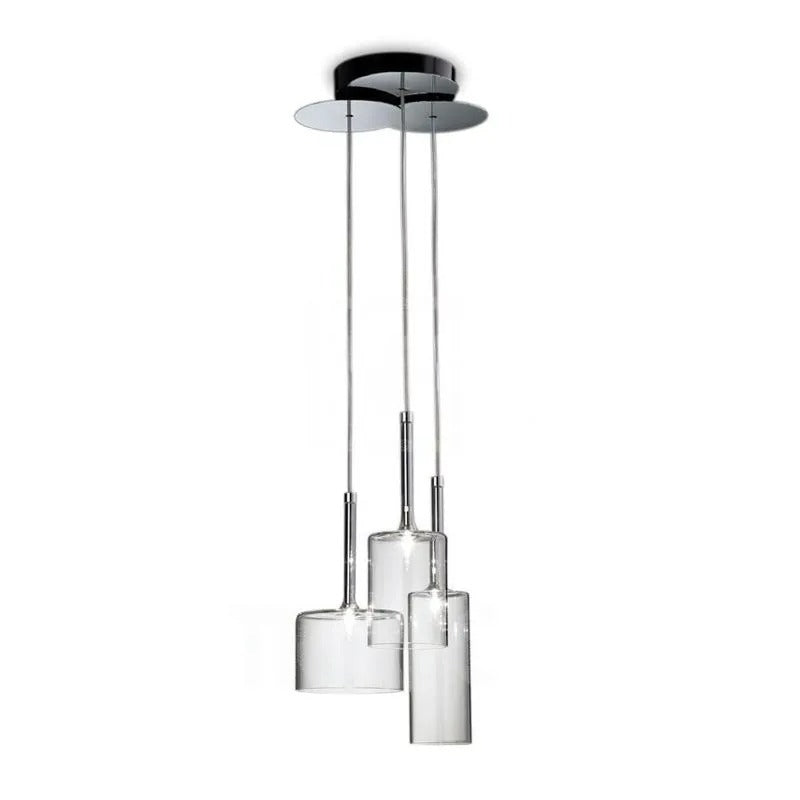Kristy Modern Geometric Cluster Glass Pendant Light