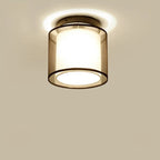 Arisha Modern & Fabric Flush Mount Ceiling Light, 2 Style