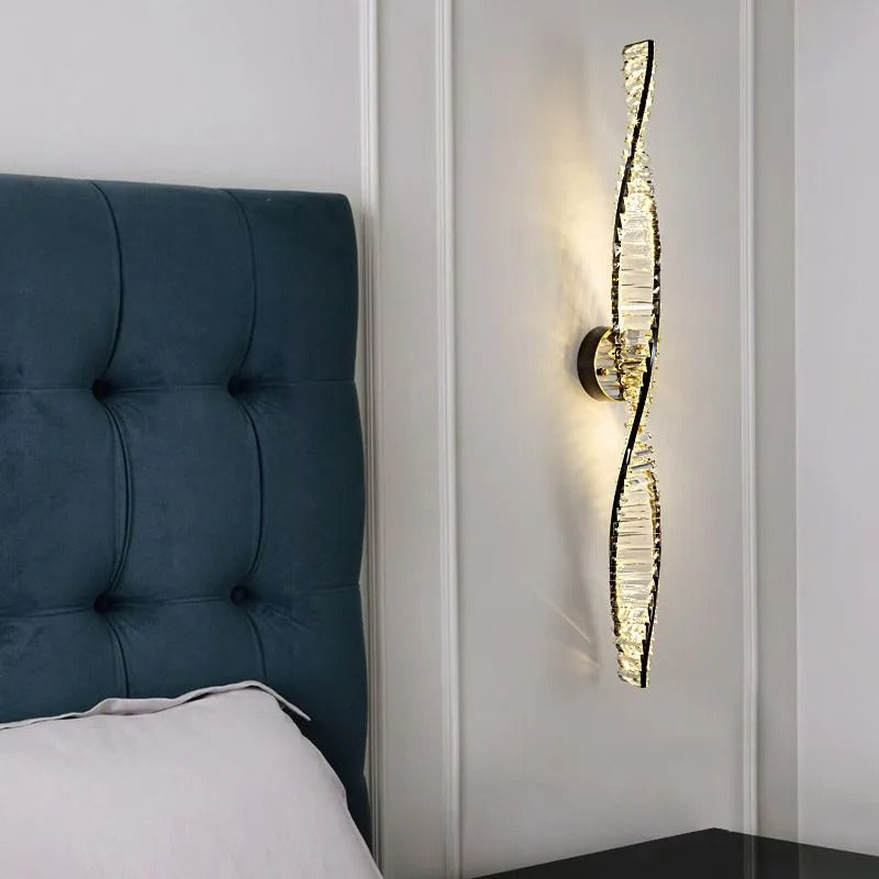 Kristy Vanity DNA Crystal Wall Lamp