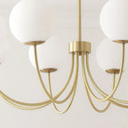 Valentina Modern Ball Bubble Glass Chandelier