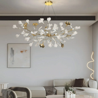 Olivia  Luxury  Chandelier Ceramics Living Room  U Arc Shape - image 9
