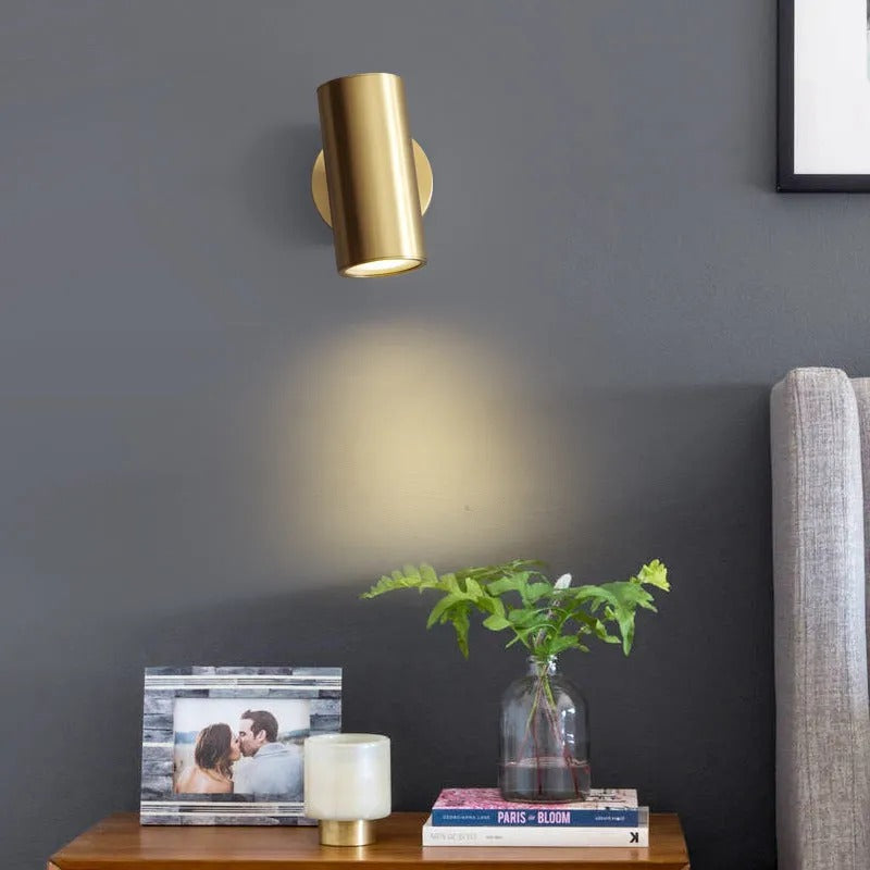 Arisha Moden Spotlight Cylindrical Wall Lamp