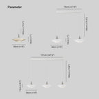Arisha Cluster Nordic Pendant Light Living Room Kitchen